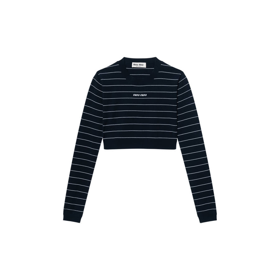 MIU MIU SS24 Knitwear Women's Black