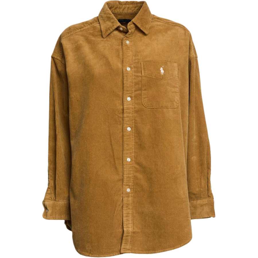 Polo Ralph Lauren Logo Patch Oversized Blouse