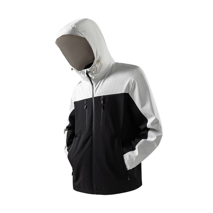 Skechers Jackets Unisex White Hooded Fleece Lined