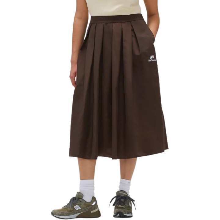 New Balance New Balance pleated midi skirt
