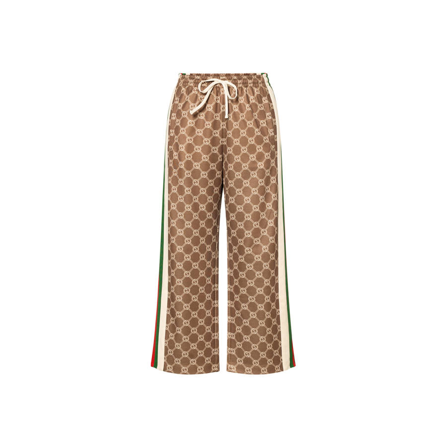 GUCCI Interlocking G cropped track pants