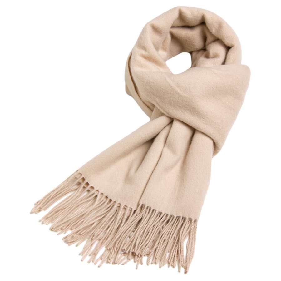 Hodo Red Bean Blend Knit Scarves Unisex