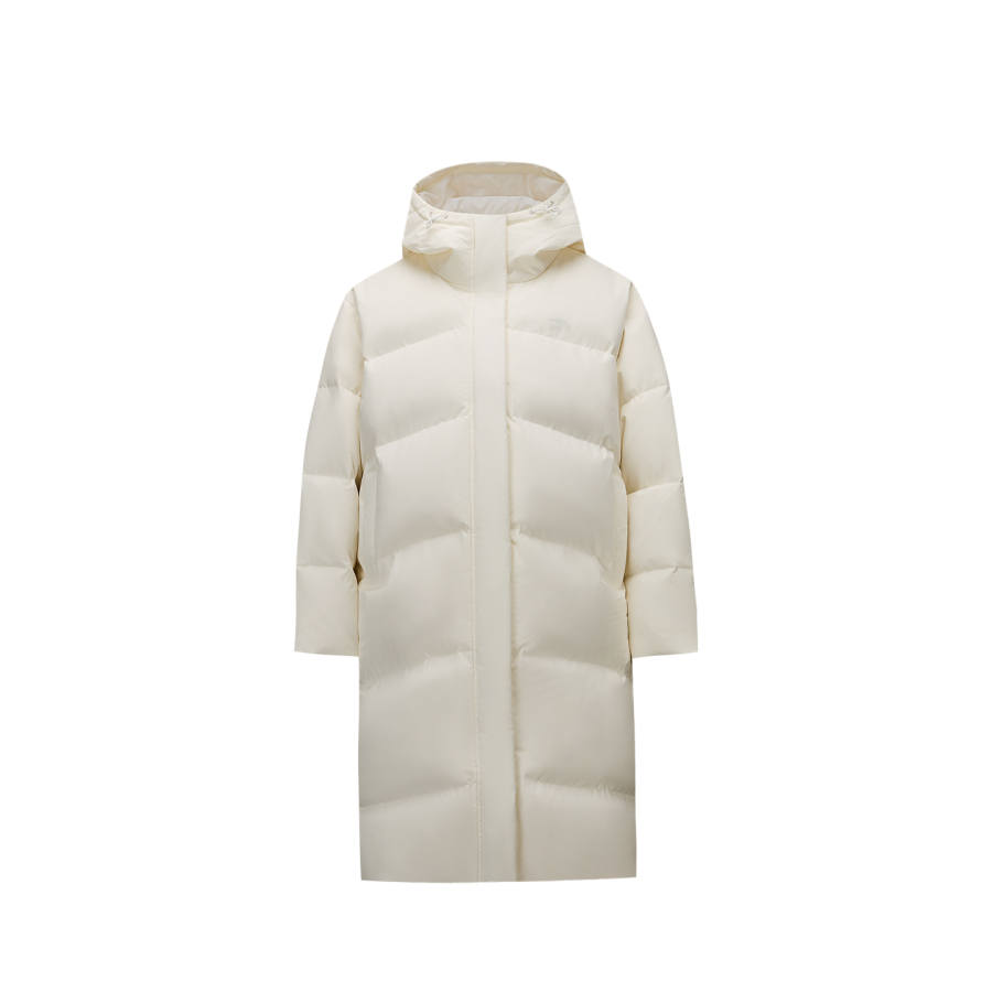 ANTA Down Jackets Women's Warm Jade White 1 Hooded