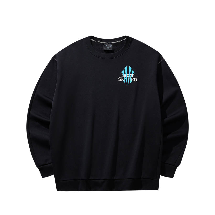 ANTA ANTA Sweatshirts Unisex Basic Black 3 Crew Neck Moderate