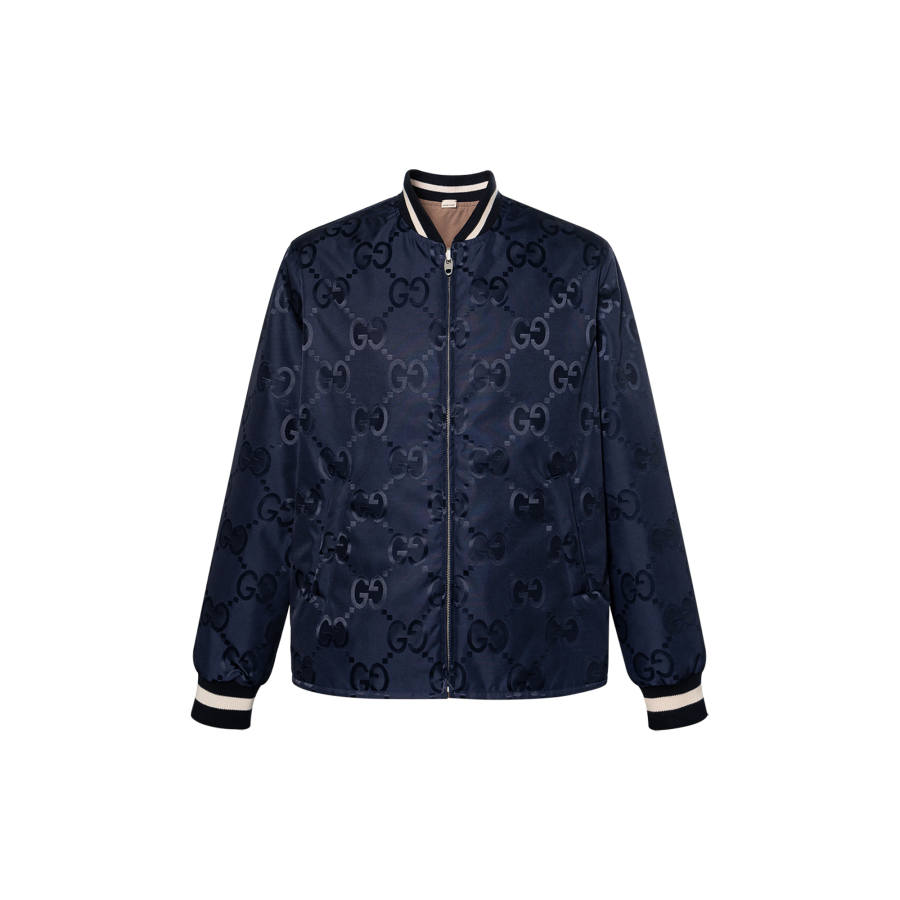 GUCCI FW22 Jackets & Coats Men's Navy Blue