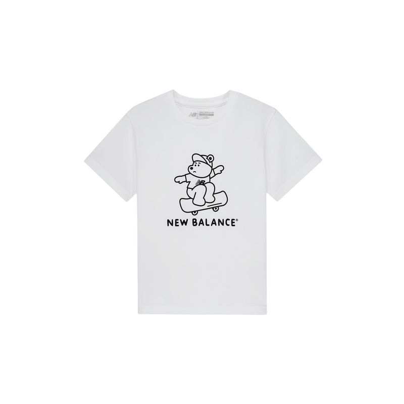 New Balance New Balance T Shirt White Kids'