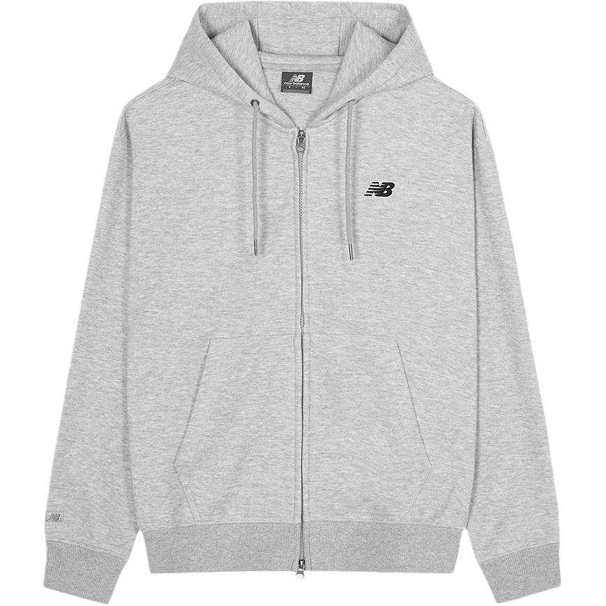 New Balance New Balance Sweatshirts Men's Gray Hooded Moderate