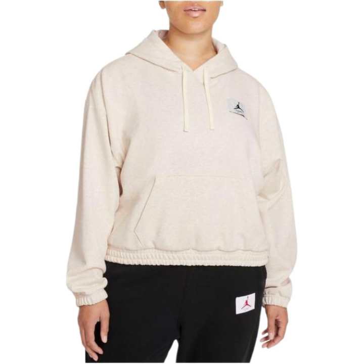 Jordan Jordan Sweatshirts Women's Ecru Hooded Moderate Regular