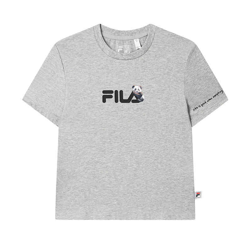 FILA T Shirt Women's Cartier Heather Gray