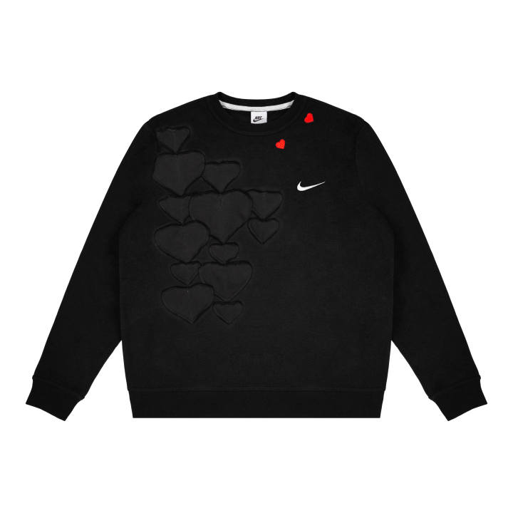 Nike Nike Sweatshirts Unisex Black Crew Neck Moderate Regular