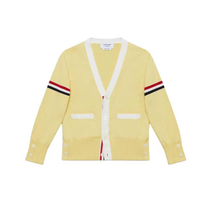 THOM BROWNE THOM BROWNE Kids Sweaters V Neck Thin