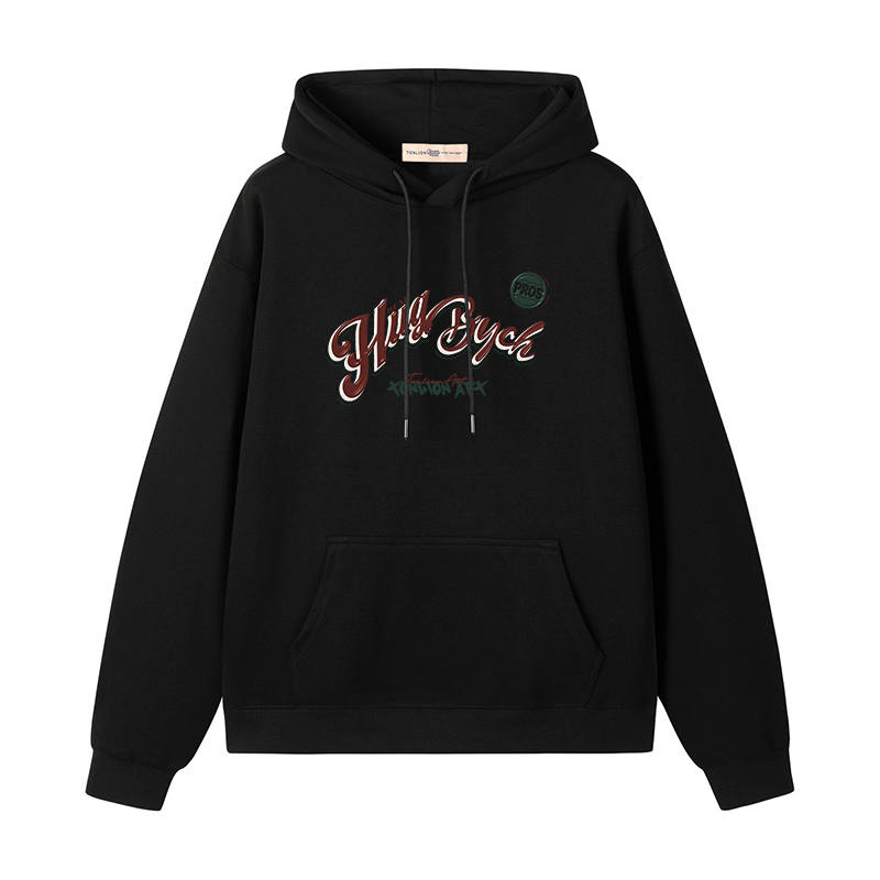 Tonlion Sweatshirts Unisex Hooded Moderate Heavyweight