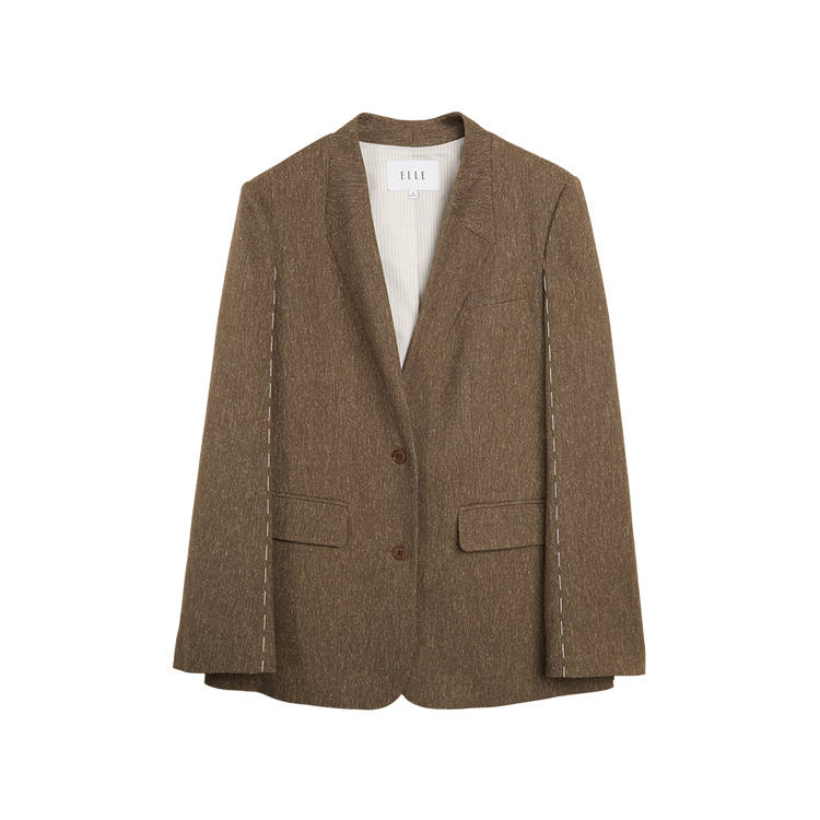 ELLE Business Suits Women's Dark Brown Moderate