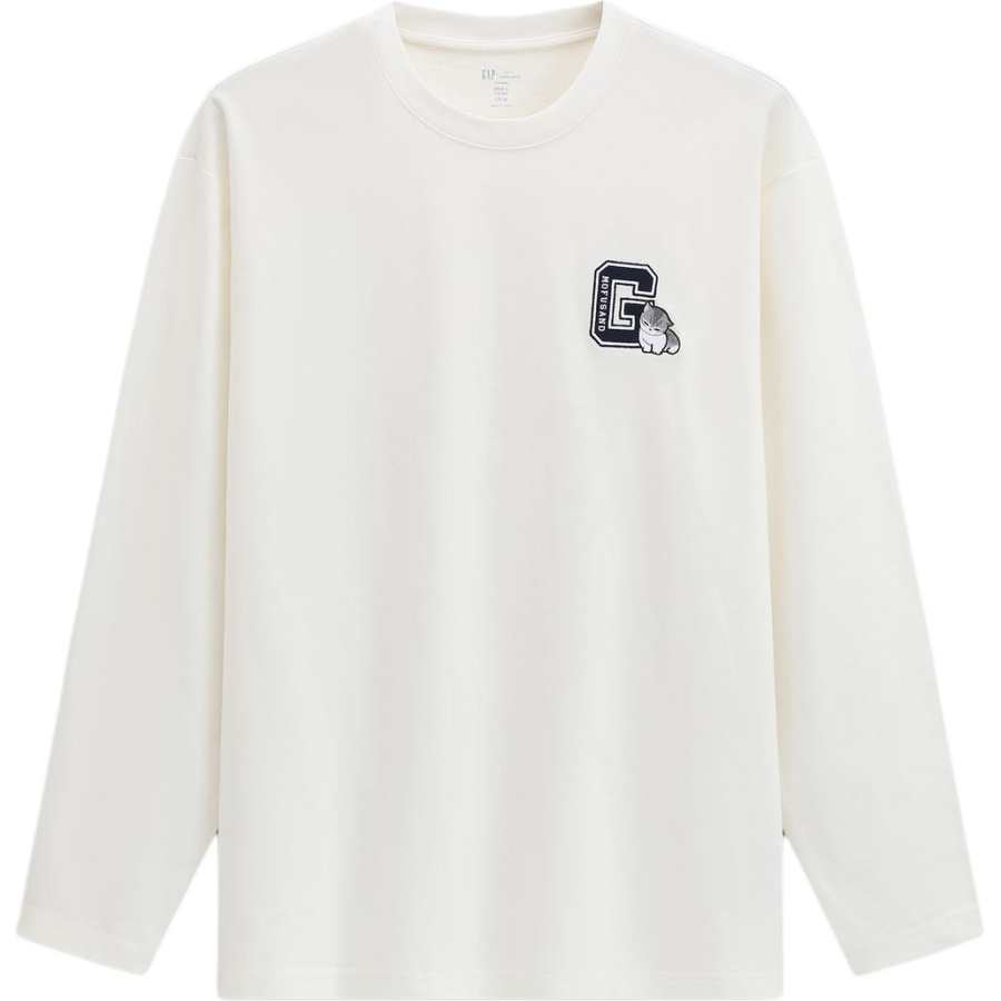 GAP GAP T Shirts Unisex White Crew Neck