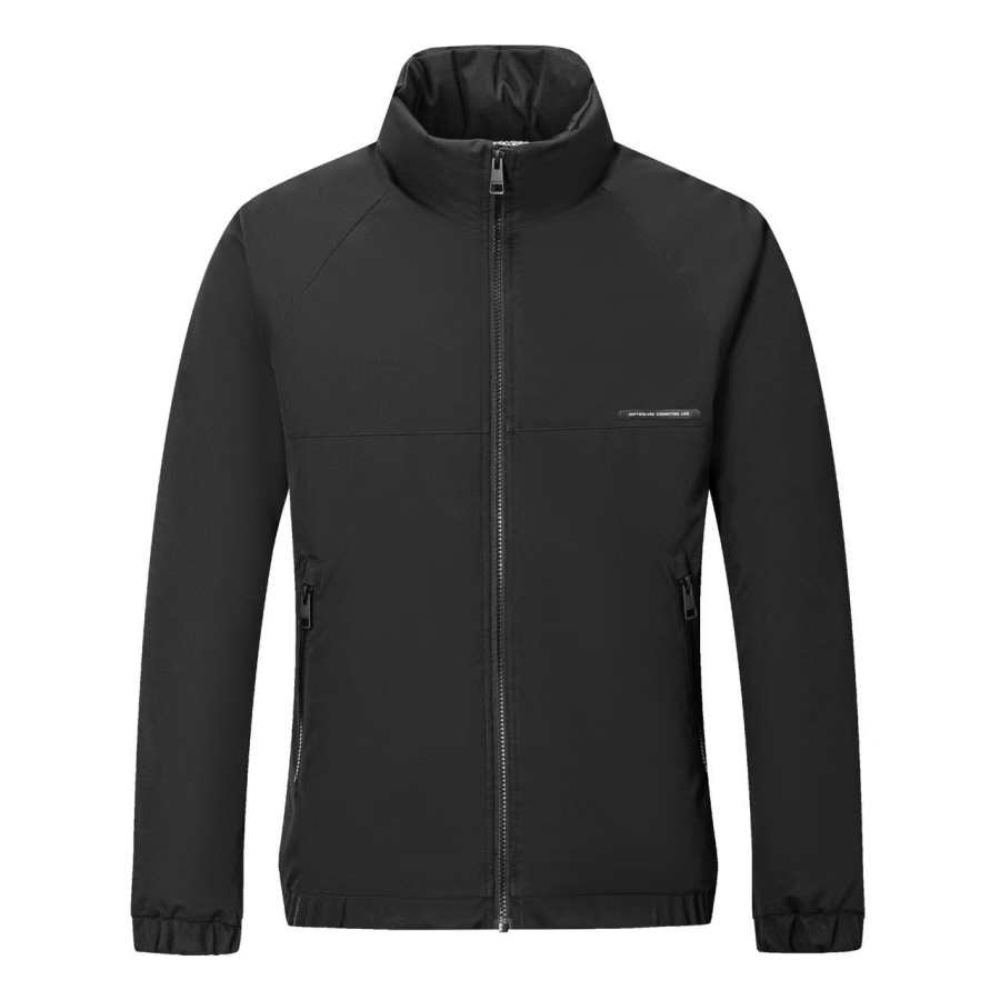 SEPTWOLVES SEPTWOLVES Down Jackets Men's 001 Black Stand Collar Thin