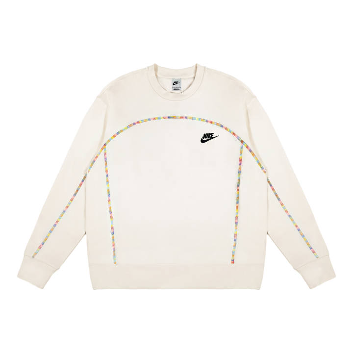 Nike Nike Sweatshirts Unisex White Crew Neck Thickened Regular
