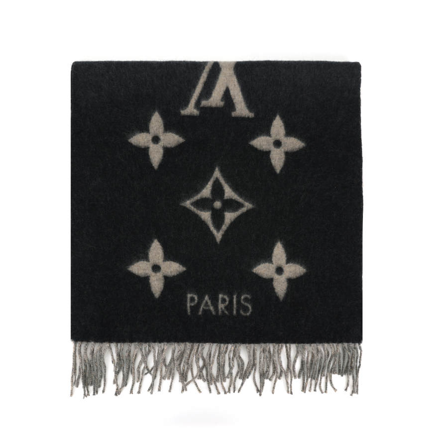 LOUIS VUITTON REYKJAVIK Cashmere Knit Scarves Unisex