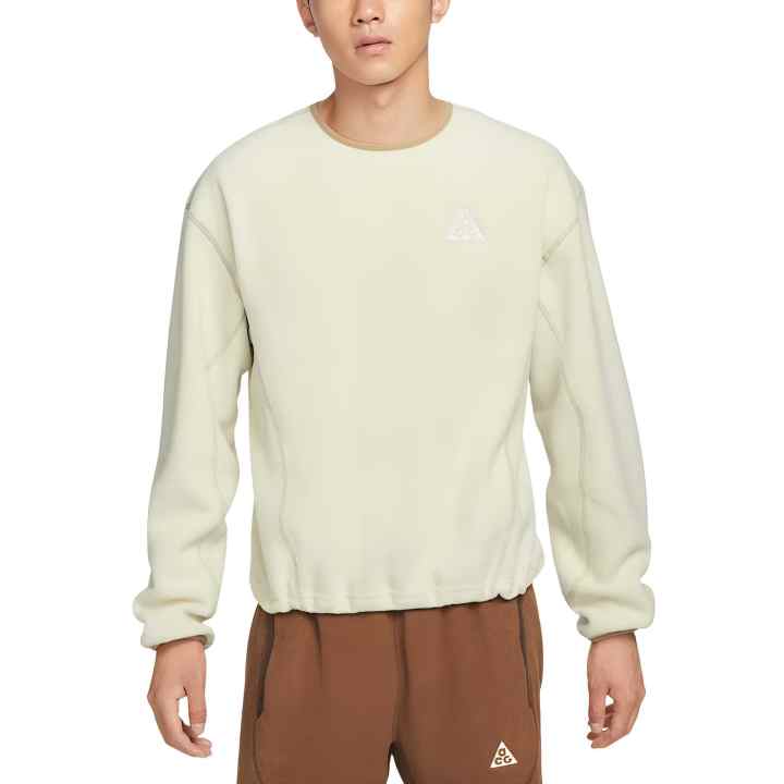 Nike Nike ACG Sweatshirts Men's Beige Crew Neck Moderate Regular