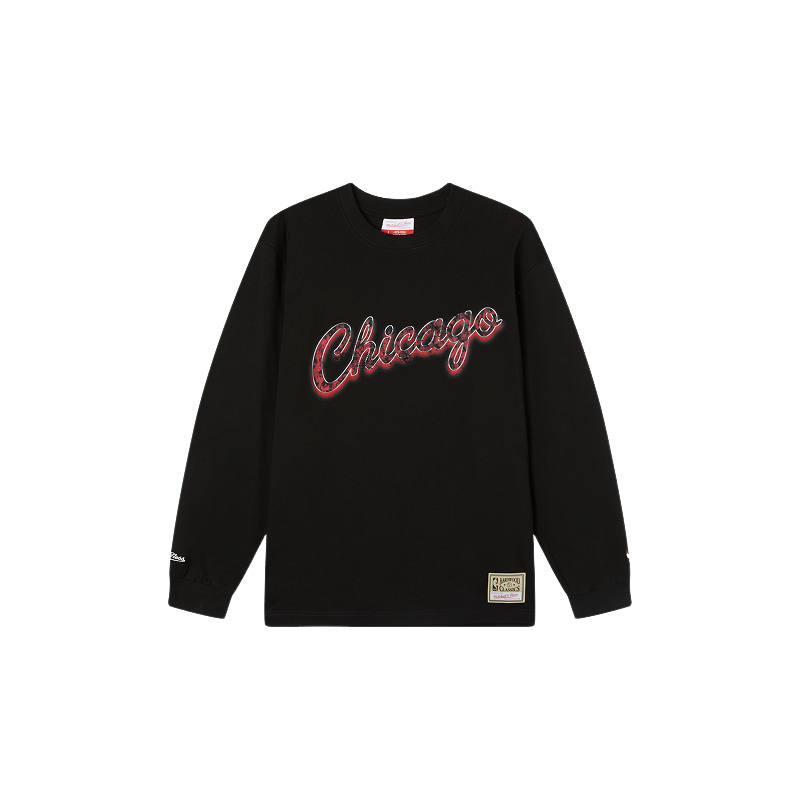 Mitchell Ness x NBA T Shirt Unisex Black/White/Gray