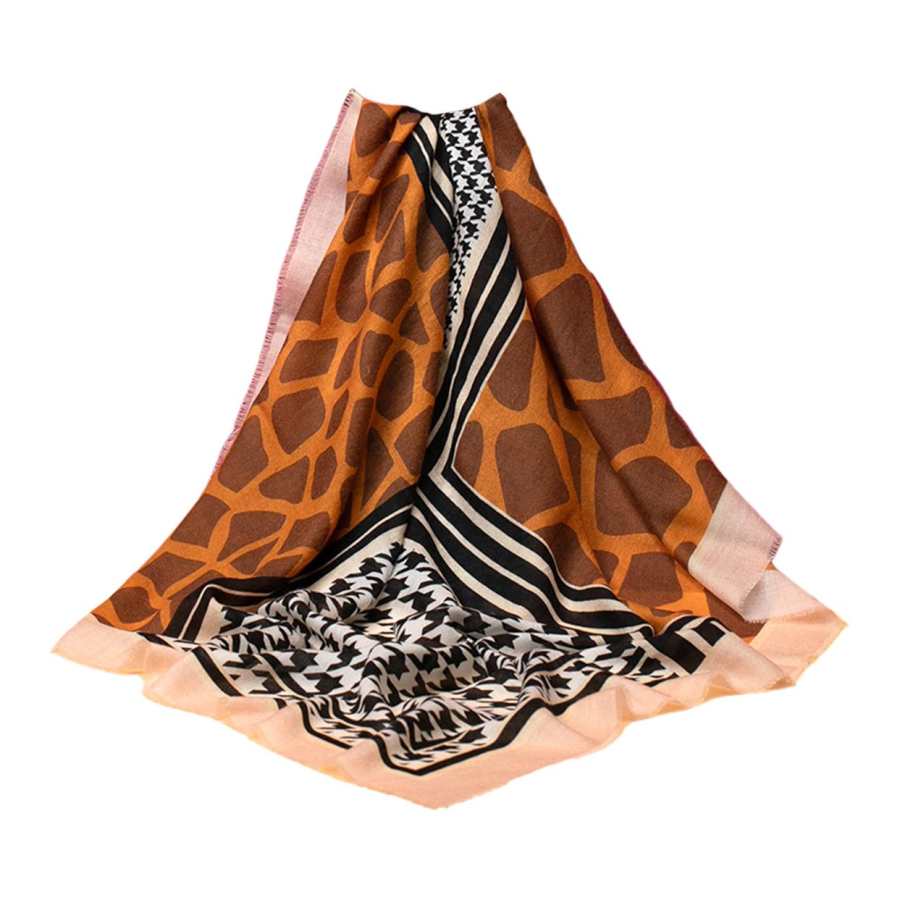 Hodo Red Bean Wool Knit Scarves Unisex