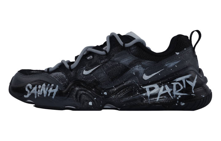 Nike Nike Tech Hera Abrasion Resistant Abrasion Resistant Low top Casual Shoes Men's Black