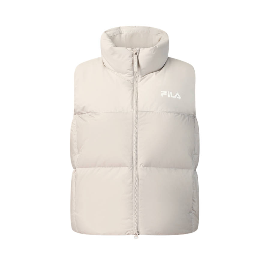 FILA ORIGINALE Down Vest Women's Silver Cloud Gray