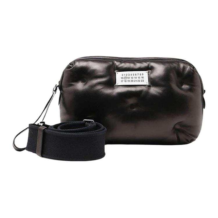 Maison Margiela Glam Slam Logo Patch Messenger Bag