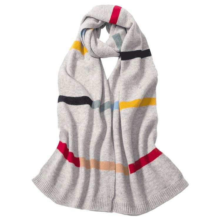 Hodo Red Bean Wool Knit Scarves Unisex