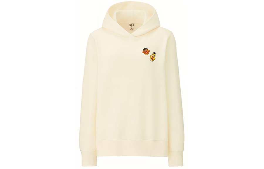 UNIQLO KAWS X UNIQLO X Sesame Street Bert & Ernie Heads Hoodie Asia Women'ss Sizing