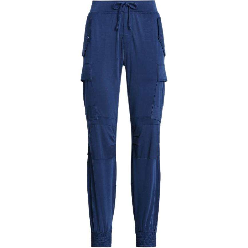 Polo Ralph Lauren Knitted Sweatpants Loose Fit Women's Blue