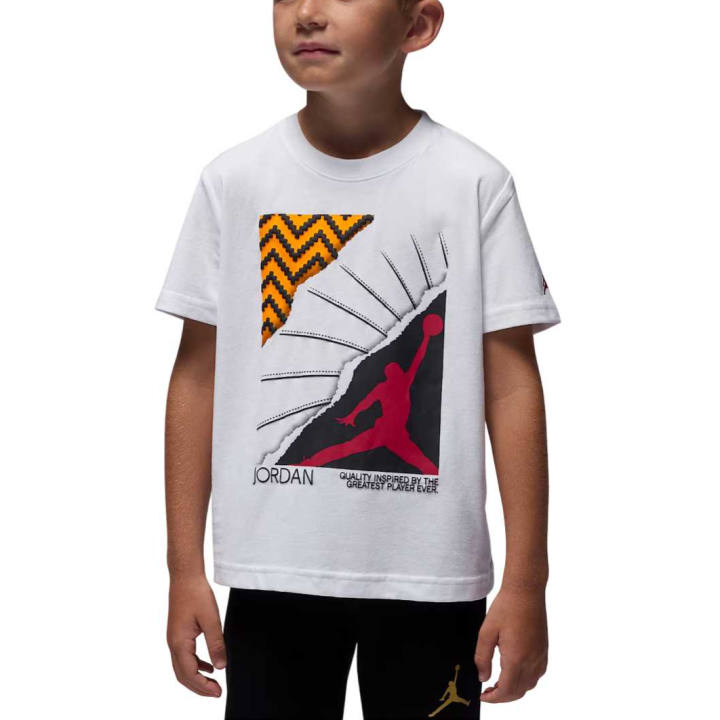 Jordan Jordan Kids T Shirts Crew Neck Moderate