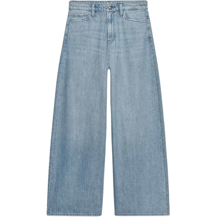 ZARA ZW Jeans Women's Blue Moderate Wide Leg Pants