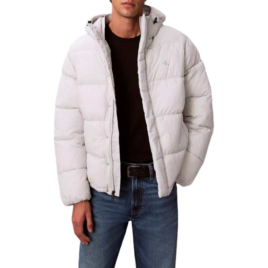 Calvin Klein Calvin Klein Down Jackets Men's Tranquil Gray Moderate