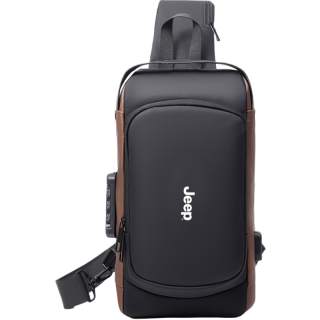 Jeep Oxford Bag Regular Men's Black