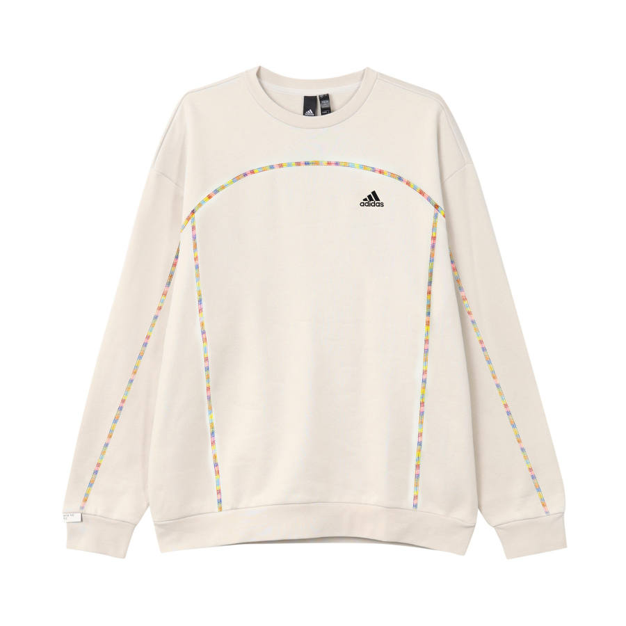 Adidas Adidas Sweatshirts Unisex Bauxite Brown Crew Neck Moderate Regular