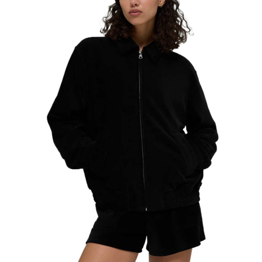 Alo Yoga Jackets Women's Polo Collar Moderate Soft Shell