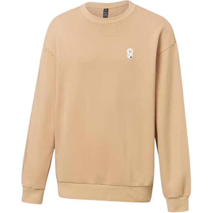 Adidas Adidas Sweatshirts Men's Khaki Crew Neck Moderate