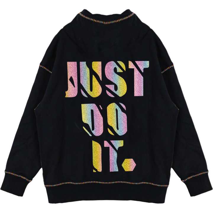Nike Nike Sweatshirts Unisex Black Hooded Thickened Regular