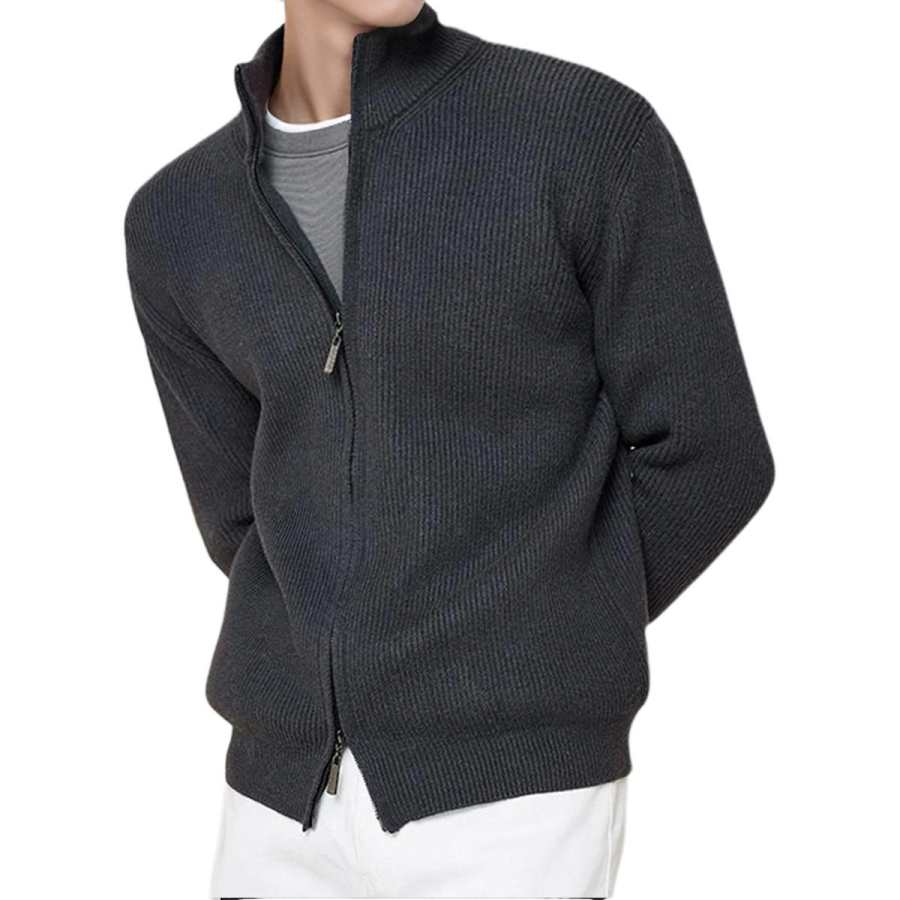 Hodo Hodo Sweaters Men's Half Turtleneck Thickened