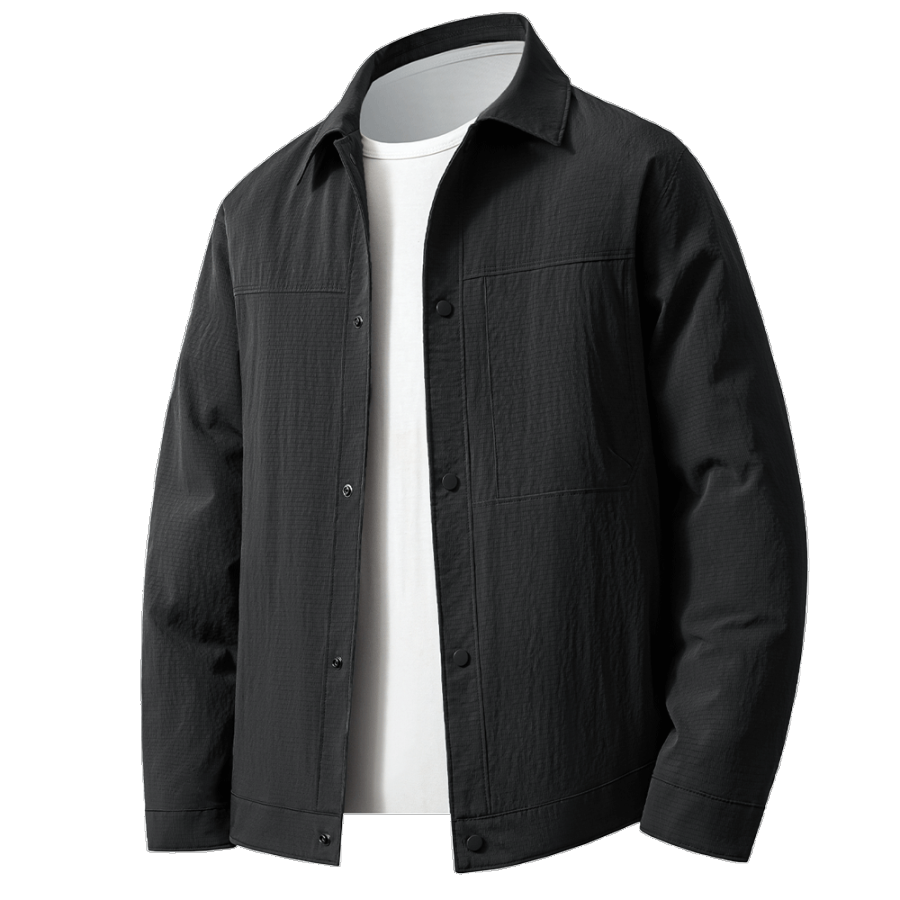 Hodo Hodo Jackets Men's Lapel Moderate Workwear
