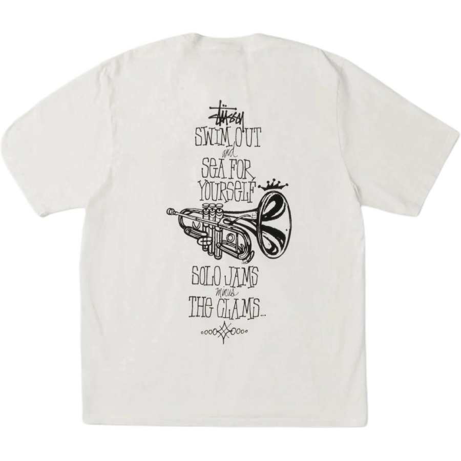 Stussy FW25 SWIM OUT TEE PIGMENT DYED T Shirt Unisex