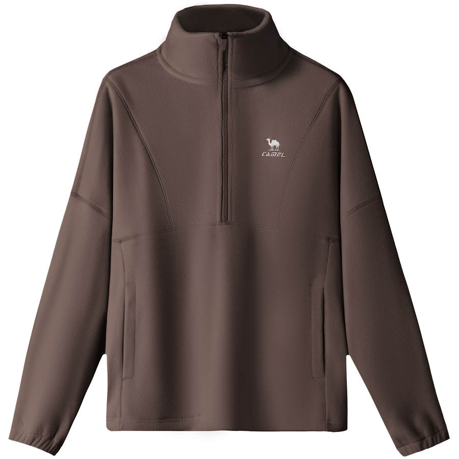 CAMEL CAMEL Sweatshirts Women's Stand Collar Thickened Regular