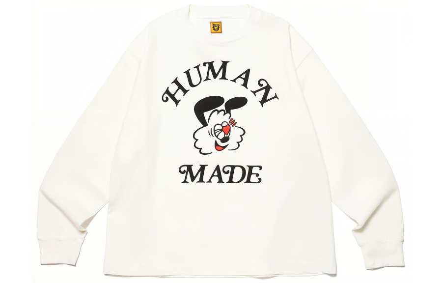 HUMAN MADE Girls Don't Cry Gdc Valentine's Day L/S Tee