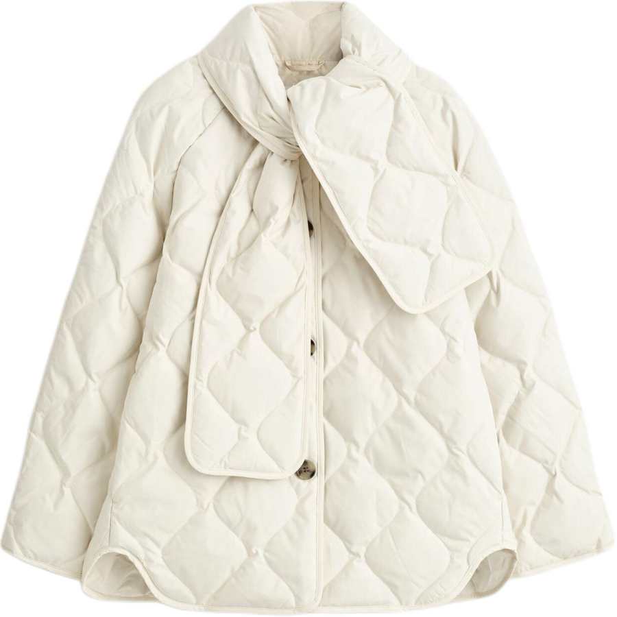 COS COS Down Jackets Women's Cream Moderate