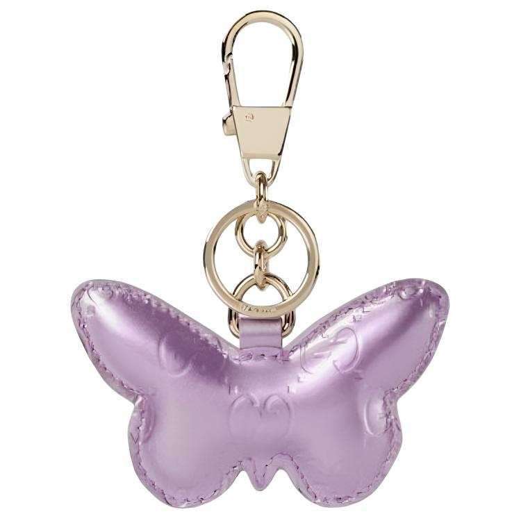 GUCCI Leather Bag Accessory Women's Pink
