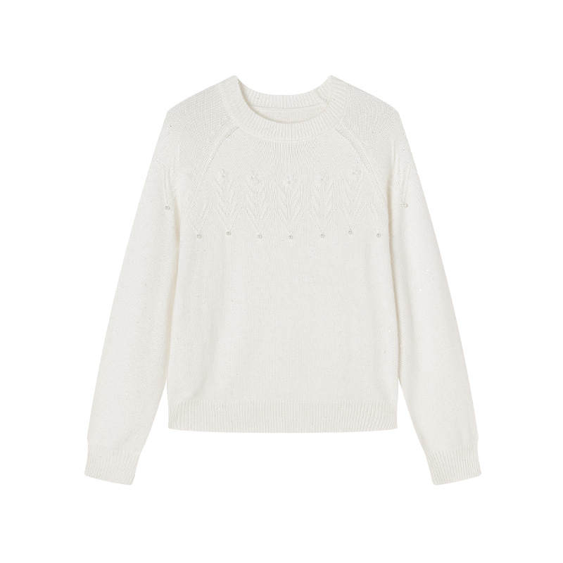 XIANGYING XIANGYING Sweaters Women's Crew Neck Moderate Base Layer