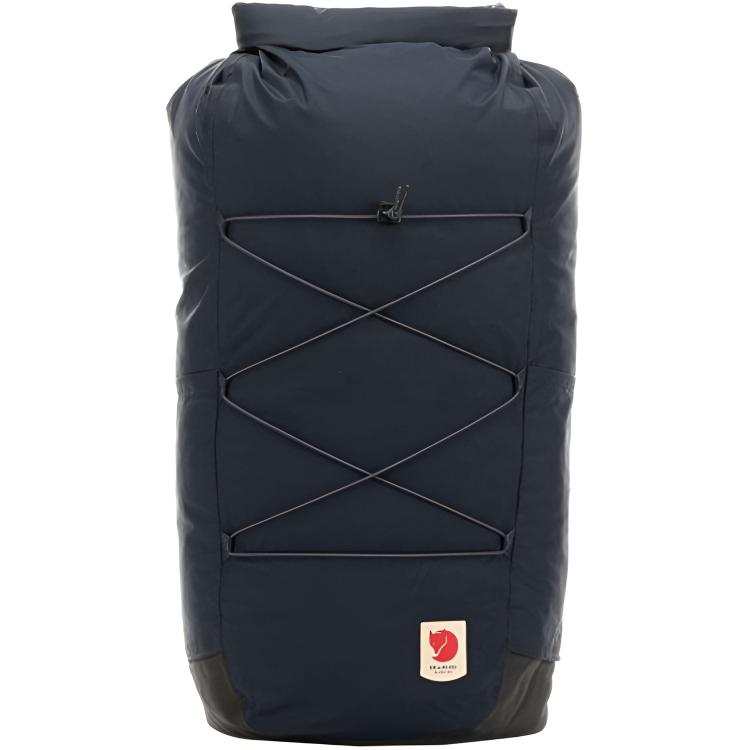 Fjallraven 26L Solid Color Outdoor Bags Recycled Nylon Marine Blue Unisex