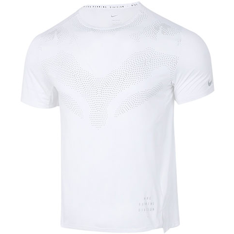 Nike Nike T Shirts Men's White Crew Neck Straight Fit