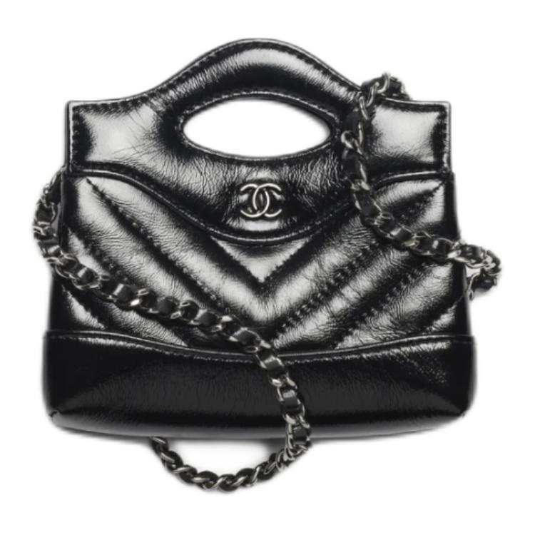 CHANEL 31Bag Lambskin Handbag Women's
