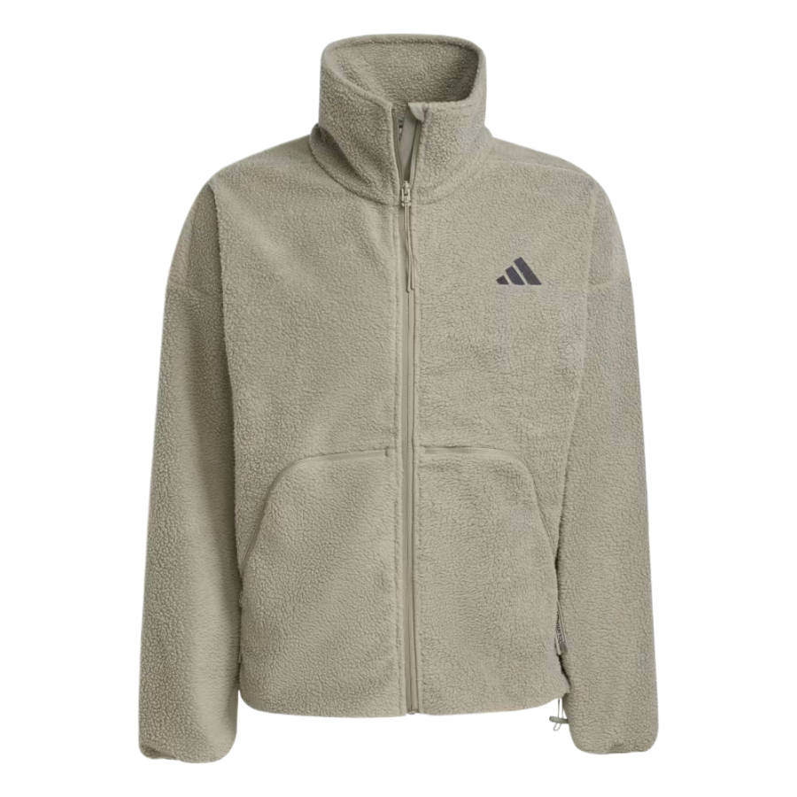 Adidas Adidas Free Shipping With AdiClub City Tech High Pile Fleece Full Zip Jacket